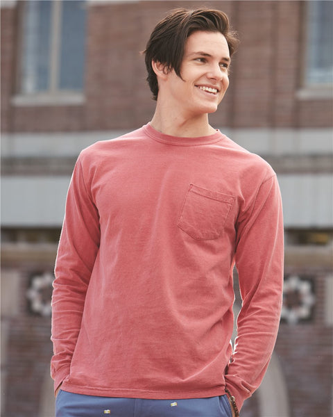 Comfort Color 4410 Long Sleeve Pocket T-Shirt
