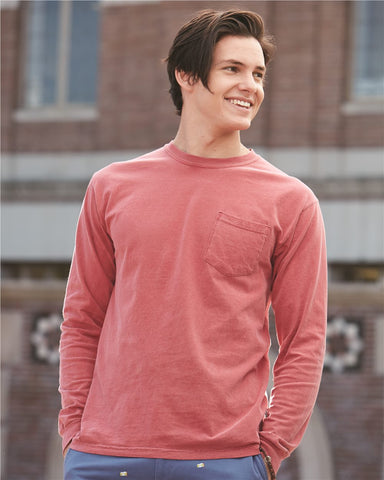 Comfort Color 4410 Long Sleeve Pocket T-Shirt